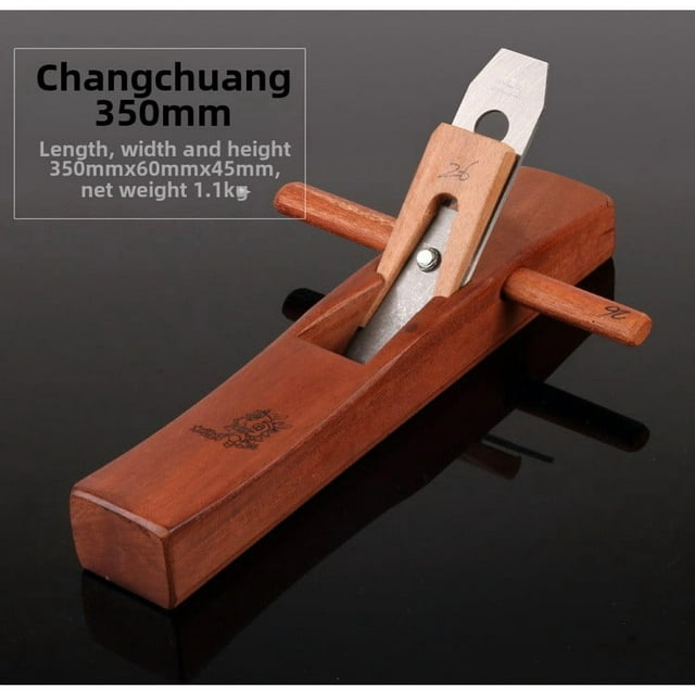 Fabricant Direct : Ensemble d'Avion à Main en Bois Rouge Indonésien - Mini Outil de Menuiserie Fait Main pour le Rayonnage, le Modelage et le Lissage - Design Compact et Portable avec Options de Longueur 180/280/350/400MM - Idéal