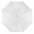 thumbnail image 3 of Northlight 8.5ft Outdoor Patio Market Umbrella with Wooden Pole, Gray, 3 of 4