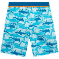 thumbnail image 5 of Big Chill Boys' Rash Guard Set - UPF 50+ Short Sleeve Swim Shirt and Bathing Suit Trunks - Swimwear Set for Boys (4-14), 5 of 7