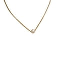 thumbnail image 1 of SIfdSeng Collier Ras du Cou Imitation Perle Simple pour Femmes Collier Déclaration Or, 1 of 3