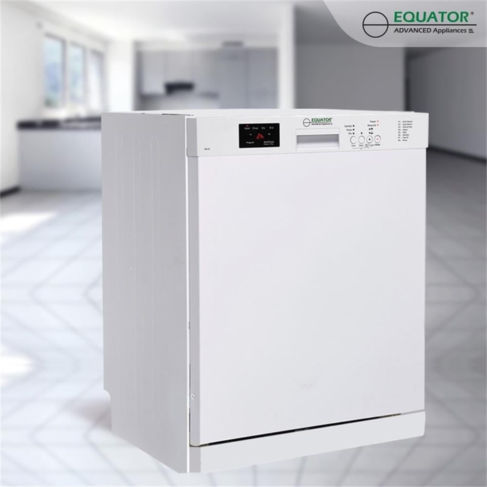 Pemberly Row Metal 24" Built in 14 place Dishwasher in White