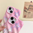 thumbnail image 2 of Étui de Téléphone en Forme de Vague 3D Compatible avec iPhone 11, Étui en Silicone Souple TPU Flexible, Protection Complète de l'Écran de la Caméra, Antichoc, Anti-Rayures, Étui Fine, Rose, 2 of 4