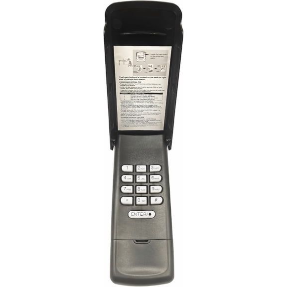 Black Garage Door Opener Keypad for Openers Produced Since 1993, Wireless Keyless Entry keypad, Replaces 877MAX, 878MAX, G940EV-P2, 877LM, 377LM, 977LM