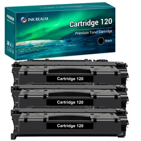 CRG-120 Toner Cartridge Compatible for Canon 120 ImageClass D1120 D1150 D1170 D1180 D1320 D1350 D1370 D1520 D1550 MF6680DN Satera MF417dw Printer Ink (Black,3-Pack)