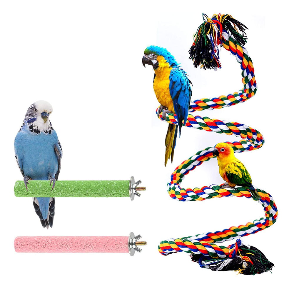 Retro Coconut Shell Bird Nest House Hut Cage Feeder Pet Parrot Parakeet Toy Gift 