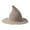 Khaki, variant on Women's Knitted Witch Hat Foldable Pointed Crown Bucket Hat for Adults Warm Winter Crochet Fisherman Cap Costume Party Everyday Casual Apparel Accessory