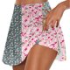 thumbnail image 1 of Faldas de Verano para las Mujeres Impresión Hoja Plisado Tenis Atlético Elástico Pantalones Cortos, Falso Dos Piezas Pantalones Falda para Diario, 1 of 6