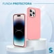 thumbnail image 2 of Funda de Protección para iPhone 14 Pro Max - Sovico - Silicón con Forro de Microfibra, 2 of 6