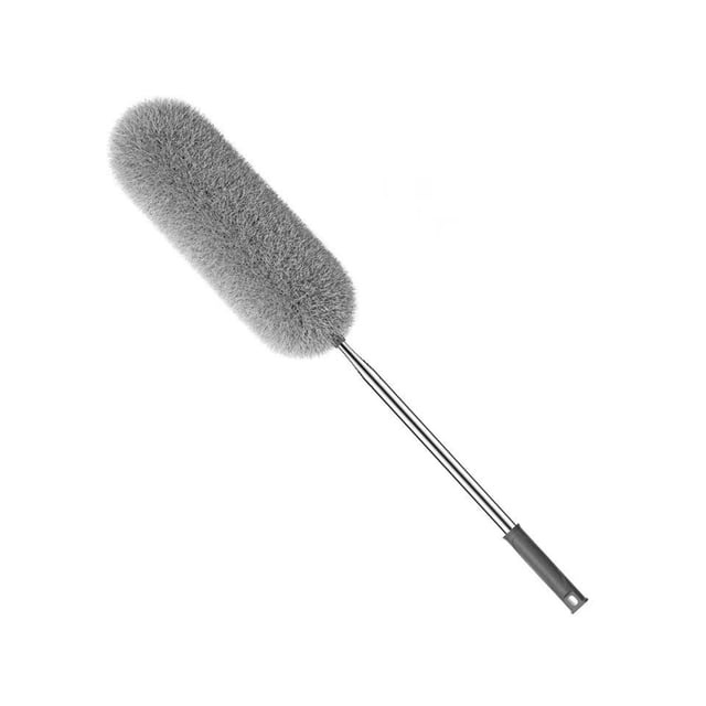 Feather Dusters for Cleaning, Chicken Feather Duster Electrostatic Dusting Dirt Sweeping Telescopic Pole Cleaning Dirt Ceiling High Place Cleaner Gods Dusters for Cleaning