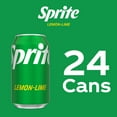 thumbnail image 6 of Sprite Lemon Lime Soda Pop, 12 fl oz, 24 Pack Cans, 6 of 16