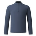 thumbnail image 4 of pstuiky Camisas casuales de manga larga para hombre, Ropa deportiva de manga larga y cuello redondo para hombre, lisa, cálida, de color liso Tops de talla grande para hombre xxl, 4 of 9