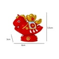 thumbnail image 3 of Desktop Ornaments,Horse Shaped Ornaments Rotatable Desktop Ornaments 2026 Year Of Decoration Suitable For The Chinese New Year Applicable To Homes Schools Apartment, 3 of 9