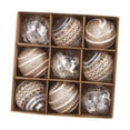 thumbnail image 2 of 9 bolas navideñas decorativas perfecl decoración colgante PVC 8 cm, 2 of 8