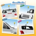 thumbnail image 3 of Coolballs Bright Idea Yellow Light Bulb Car Antenna Topper, 3 of 5
