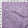 thumbnail image 3 of oneOone Cotton Flex Pastel Purple Fabric Leaves & Floral Artistic Fabric For Sewing Printed Craft Fabric By The Yard 40 Inch Wide, 3 of 4