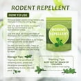 thumbnail image 6 of Tasajee Natural Peppermint Oil Rodent and Pest Repellent Pellets with Pouch, 10 Pack, 6 of 7
