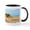 White/Black Inside, variant on CafePress - Outer Banks Dune, NC Mugs - 11 oz Ceramic Mug - Novelty Coffee Tea Cup
