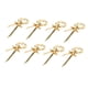 thumbnail image 4 of 8 Set 2cm Ring Pulls Antique Brass Cupboard Cabinet Drawer Rings Pulls Knob Vintage Furniture Hardware, 4 of 5
