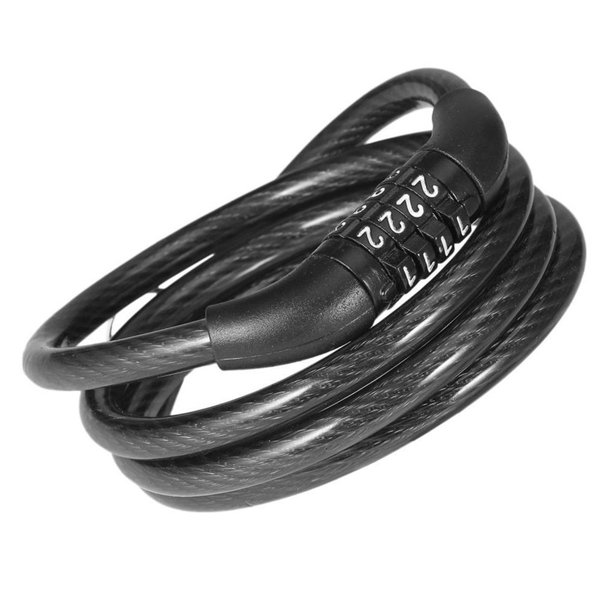 ❖ko kiii❖ CNKOO 4 Digit Combination Password Bike Bicycle Lock Steel