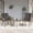 Black, variant on 3 Piece All Weather Outdoor Bistro Set, Small Patio Furniture with Thick Cushioned Chairs & Coffee Table, Compact Porch Conversation Set for Garden, Backyard, Balcony, Deck, Black