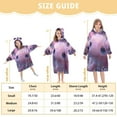 thumbnail image 3 of BZSMCE Wearable Blanket Hoodie Fashion Dreamy Pink Axolotl Home Wear, 3 of 7