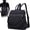 Black, variant on Mini Nylon Women Backpacks,Small Ladies backpacks Casual Lightweight Women Shopping Travel Daypack (Beige)