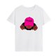 thumbnail image 2 of Camiseta para mujer con cuello redondo, ropa de calle suave, cuello redondo, camiseta básica de moda para vacaciones en la calle para mujer XL, 2 of 8