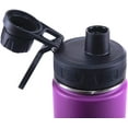 thumbnail image 3 of Drinco Water Bottle Double Wall Vacuum Insulated Stainless Steel, 22oz Deep Purple, 3 of 5