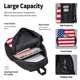 thumbnail image 4 of Disketp America Flags3 Mochila Estampada de Gran Capacidad con Lonchera y Estuche, Set de 3 Piezas para Estudiantes, 4 of 7