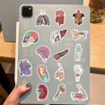 thumbnail image 2 of SHILIU-50 Packs Anatomical Map of Organs Stickers Water Bottles Laptop Phone Motorcycle Computer Guitar Skateboard Hydroflasks Organs Vinyl Sticker Waterproof Aesthetic Trendy Decals for Teens Girls, 2 of 4