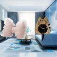 thumbnail image 2 of Decoración Moderna Para El Hogar, Bonito Cojín Con Lazo, Cómodo Cojín De Noche, Adorno De Pared, Reloj Silencioso Para Cocina, Estudio, Oficina, Casa De Campo., 2 of 8
