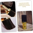 thumbnail image 2 of Barber Neck Duster Brush with Density Bristles for Salon Hair Cleaning and Clothing Protection, Golden 13.5x6cm, 2 of 4