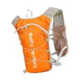 thumbnail image 1 of Colaxi Backpack Vest Reflective Strips Breathable Multifunctional Running Vest with Adjustable Buckle for Biking Orange, 1 of 8