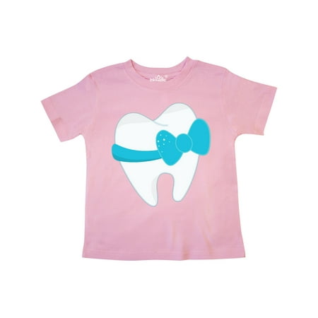 

Inktastic Tooth with a bow Gift Toddler Boy or Toddler Girl T-Shirt