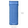 thumbnail image 4 of Matelas Gonflable de Camping Ozark Trail, Pompe à Pied Intégrée, Léger et Compact, 4 of 7