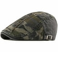 thumbnail image 2 of SikaFu Beret Caps Spring Autumn Hats for Men Camo Male Hats Cotton Men Berets Adjustable Men Caps Hats Cabbie Driver Flat Caps, 2 of 6