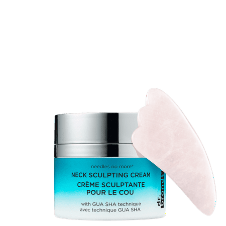Dr. Brandt needles no more? NECK SCULPTING CREAM with GUA SHA Technique, 1.7 Oz