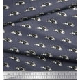 thumbnail image 2 of Soimoi Cotton Duck Fabric Basset Hound Dog Printed Craft Fabric by The Yard 42 Inch Wide, 2 of 3