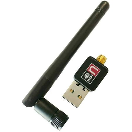 USB Wireless Adapter MediaTek Ralink RT5370N 150Mbps 2dBi Antenna WiFi Dongle Support Raspberry Pi 3 Pi Windows 10 | Walmart