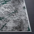 thumbnail image 3 of SAFAVIEH Craft Kaelee Abstract Area Rug, 2'3" x 8' Runner, Grey/Green, 3 of 8