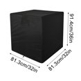 thumbnail image 4 of SMihono Closet Organizers and Storage for Clothes Air Conditioner Cover For Outside, AC Unit Covers Durable Waterproof Windproof And Snowproof Design Storage Trunks and Bag, 4 of 4