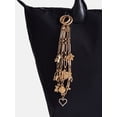 thumbnail image 3 of No Boundaries Women’s Swag Chain Bag Charms, Gold Tone, 3 of 3