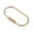 2, variant on Brass Screw Keychain Clip Fashion Holders Simple Car Keychain Carabiner Clip Hook Ellipse D Shaped Keyring