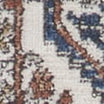 thumbnail image 4 of HomeRoots 480332 2 x 8 ft. Ivory Southwestern Power Loom Non Skid Runner Area Rug, 4 of 5