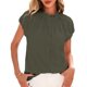 thumbnail image 1 of Blusa casual, elegante, de verano, BTFBM, para mujer, verde, 1 of 9