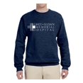 thumbnail image 2 of Grey Sloan Grey's Anatomy Pop Unisex Crewneck Graphic Sweatshirt, Vintage Heather Navy, Small, 2 of 3