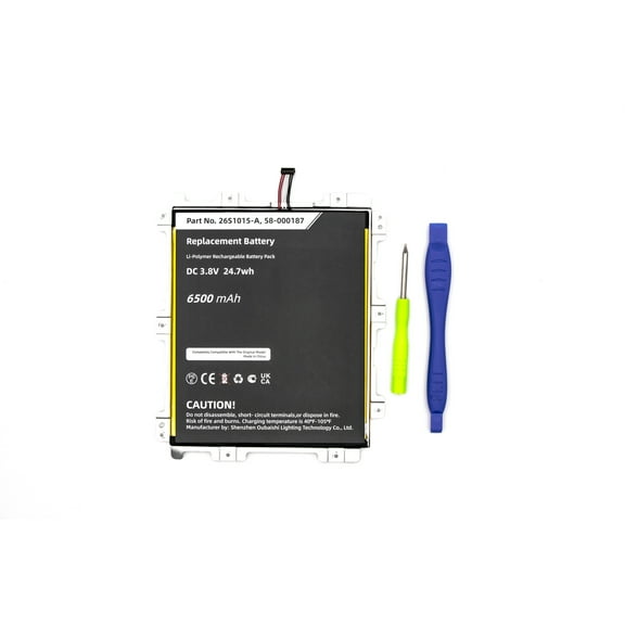 58-000187 26S1015-A Replacement Battery for Kindle Fire HD 10.1 Kindle Fire HD 10.1 7th SL056ZE 6200mAh