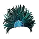 thumbnail image 1 of Tocado de plumas, diadema, disfraz, decoración, tocado de carnaval para Cian, 1 of 9