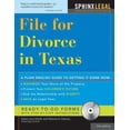 thumbnail image 1 of Pre-Owned File for Divorce in Texas (Legal Survival Guides) (Paperback) 1572485418 9781572485419, 1 of 1