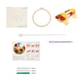 thumbnail image 6 of Punch Needle Embroidery Kit Punch Stitch Kit Healing Weave Punch Stitching Kit for Adults Kids Diy Punch Needle Embroidery Set with Tools Yarns Hoop, 6 of 8
